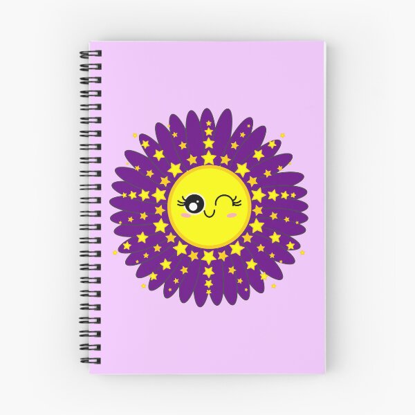 Item preview, Sunny Chamomile Flower Shining Star Purple designed and sold by HoppRock.