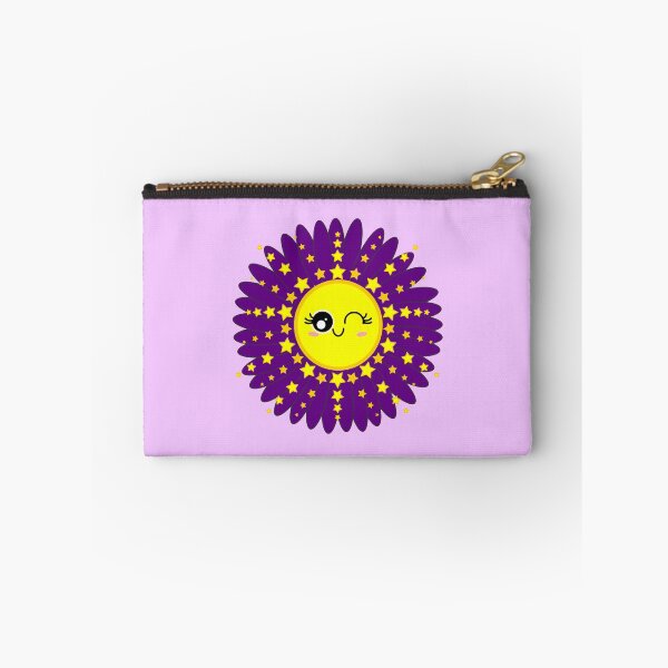 Item preview, Sunny Chamomile Flower Shining Star Purple designed and sold by HoppRock.