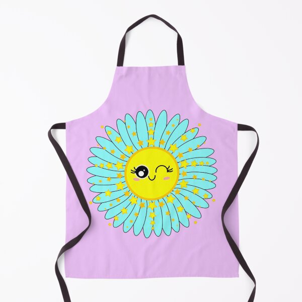 Item preview, Sunny Chamomile Flower Shining Star Light blue designed and sold by HoppRock.