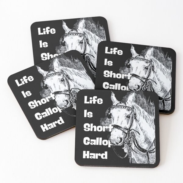 Item preview, Gallop Hard Equestrian designed and sold by Life Is Beautiful.