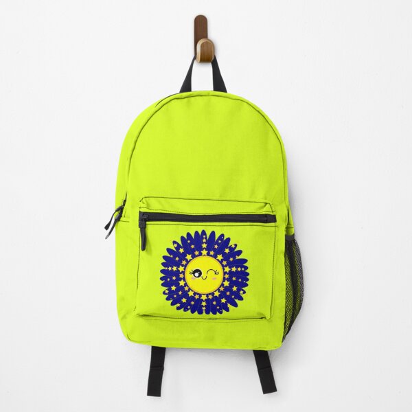 Item preview, Sunny Chamomile Flower Shining Star dark blue designed and sold by HoppRock.