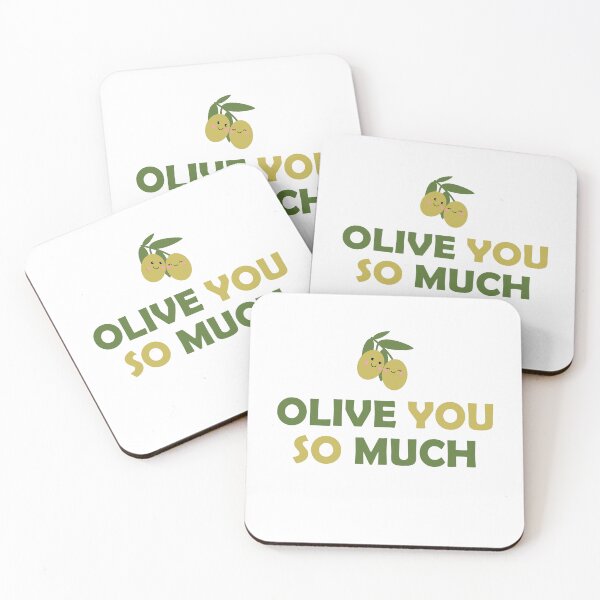 Item preview, Olive You So Much, Funny, Food, Cute designed and sold by Rami Khalifah.