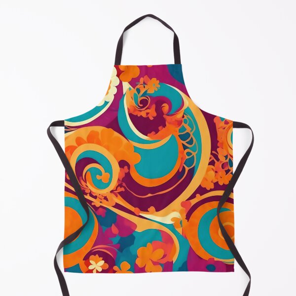Item preview, Flower Power Colourful Flower Pattern designed and sold by druidwolfart.