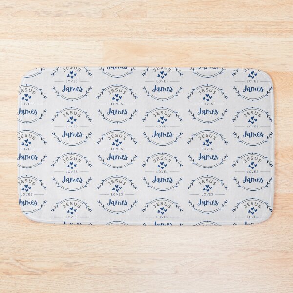 Item preview, James - Jesus Loves James / personalised name  designed and sold by Share-Blessings.