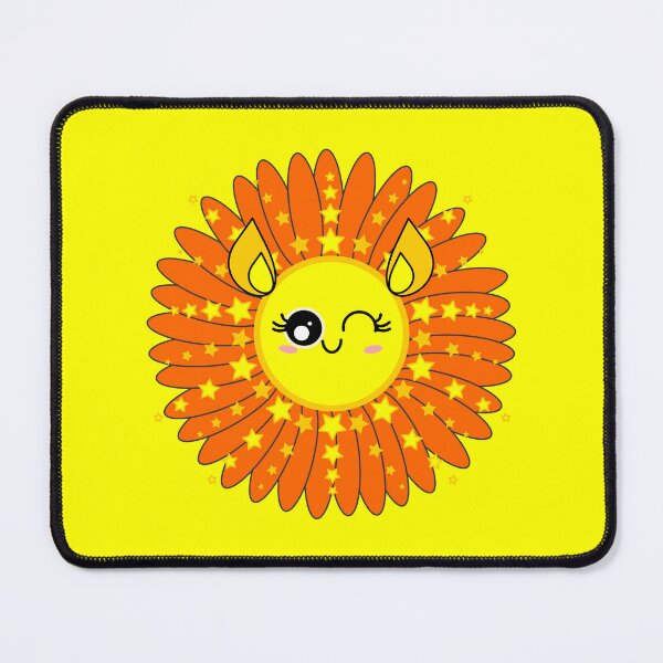 Item preview, Sunny Chamomile Lion Flower Shining Star orange designed and sold by HoppRock.