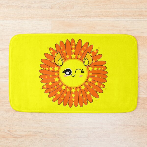 Item preview, Sunny Chamomile Lion Flower Shining Star orange designed and sold by HoppRock.