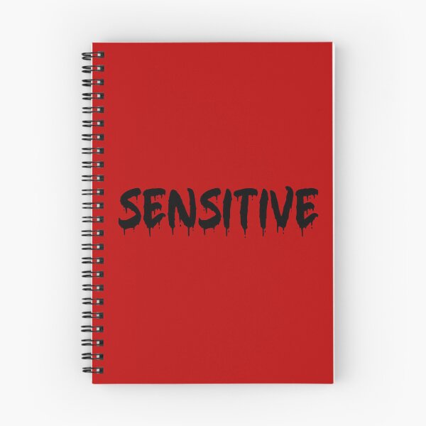 Item preview, BLACK ON RED SENSITIVE BLOOD DRIP designed and sold by RomeArtCo.