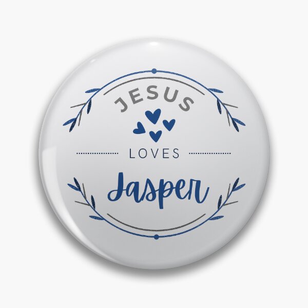 Item preview, Jasper - Jesus Loves Jasper / personalised name  designed and sold by Share-Blessings.