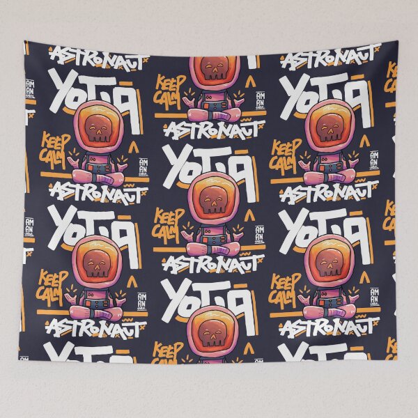 Item preview, Yoga Astronaut designed and sold by amanjabal.