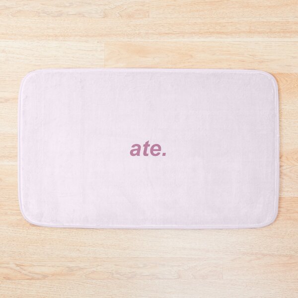 Item preview, ate period pink word sticker designed and sold by Varnika Kasu.