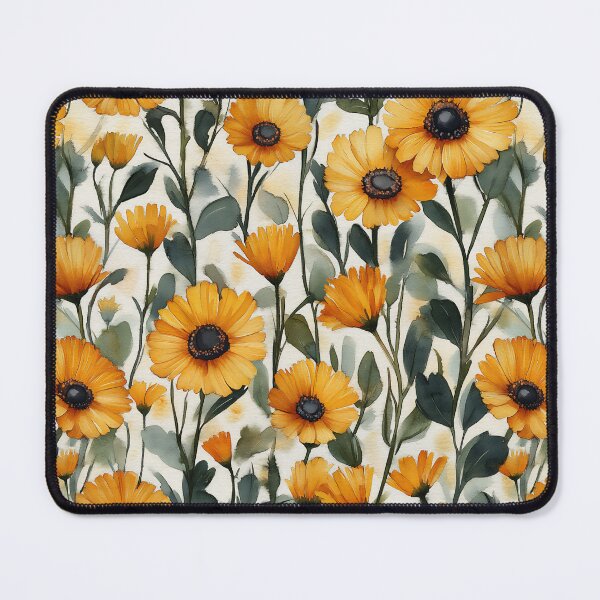 Item preview, Watercolor Calendula designed and sold by junkydotcom.