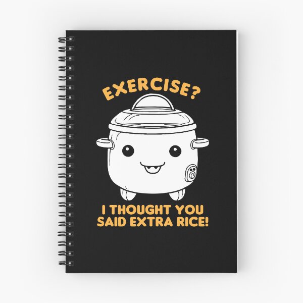 Item preview, Exercise I Thought You Said Extra Rice - Funny Asian Rice Food Lovers designed and sold by ruinzahelva.