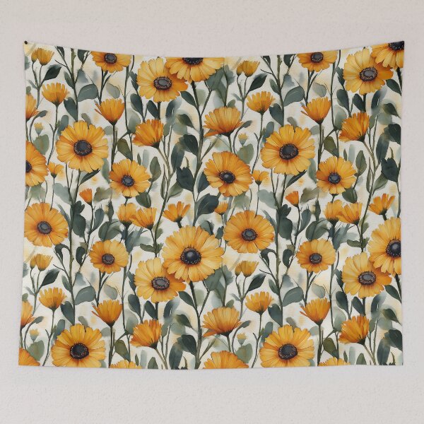Item preview, Watercolor Calendula  designed and sold by junkydotcom.