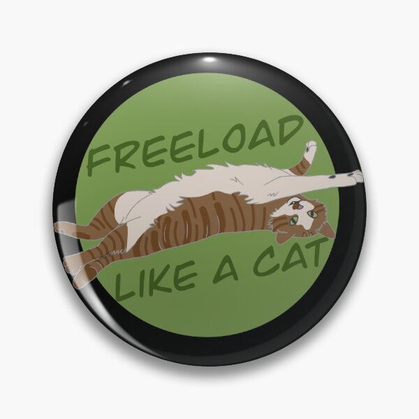 Item preview, Freeload Like A Cat designed and sold by harmopiavu.