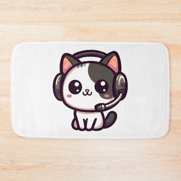 Item preview, Adorable Techie Kitty designed and sold by CodeKatana.