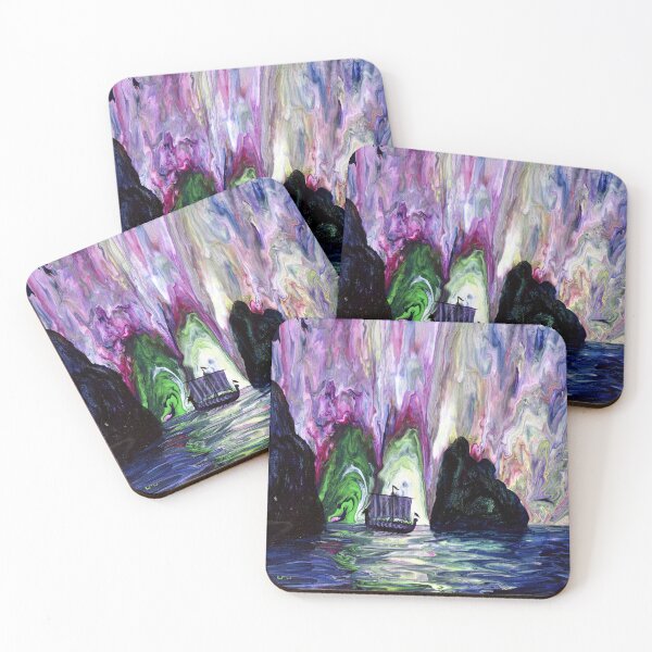 Item preview, Viking Ship Sailing Into the Vortex designed and sold by BreezyZen.