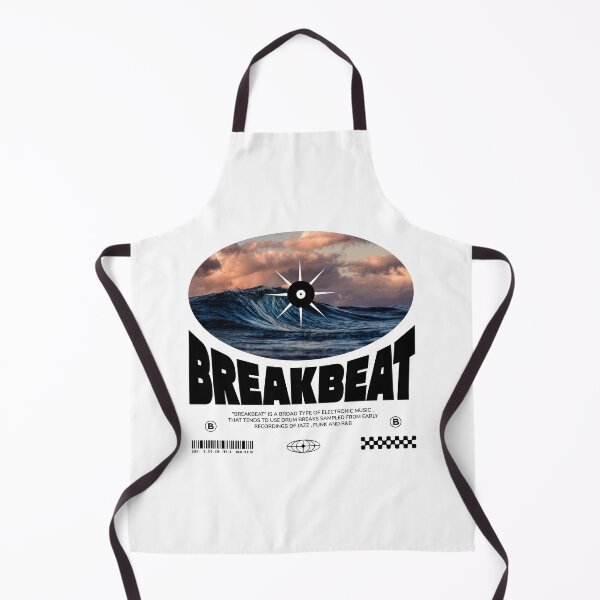 Item preview, BREAKBEAT  - Vinyl Waves (Black)  designed and sold by Discothreadz.