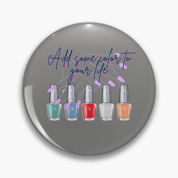Item preview, Add some color to your life Nail polish T-shirt, Tote, Sticker, Phone case designed and sold by HannZech.