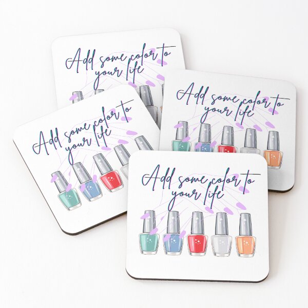 Item preview, Add some color to your life Nail polish T-shirt, Tote, Sticker, Phone case designed and sold by HannZech.