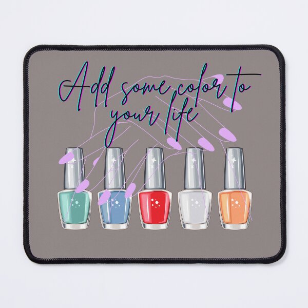 Item preview, Add some color to your life Nail polish T-shirt, Tote, Sticker, Phone case designed and sold by HannZech.