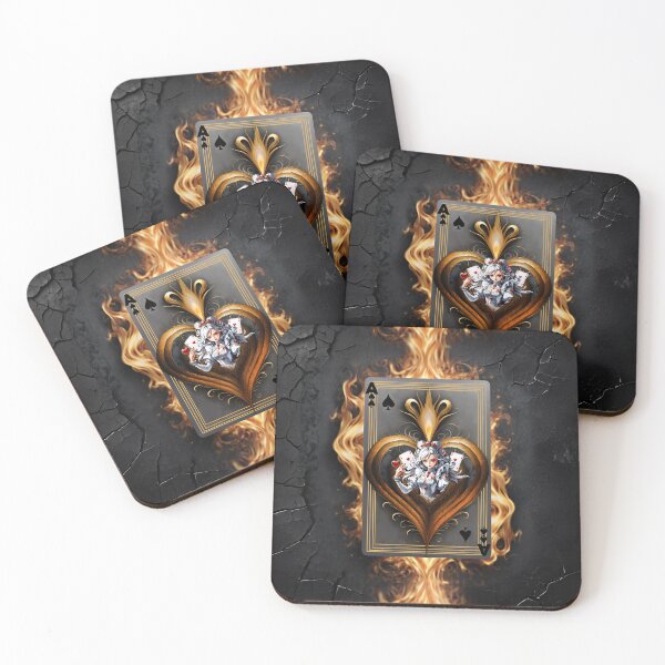 Item preview, Women of heart card in flames. designed and sold by nicky2342.