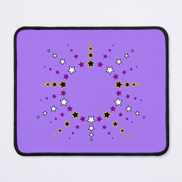 Item preview, Star Pattern in Sun Shape black white purple orange designed and sold by HoppRock.