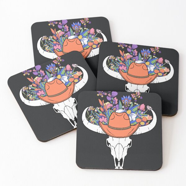 Item preview, longhorn & Wildflowers graphic for women, Boho, Western  designed and sold by rtlabdo.