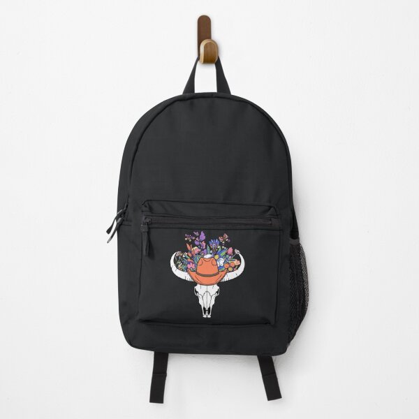 Item preview, longhorn & Wildflowers graphic for women, Boho, Western  designed and sold by rtlabdo.