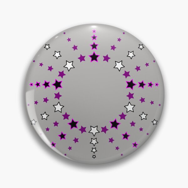 Item preview, Star Pattern in Sun Shape black white purple pink designed and sold by HoppRock.