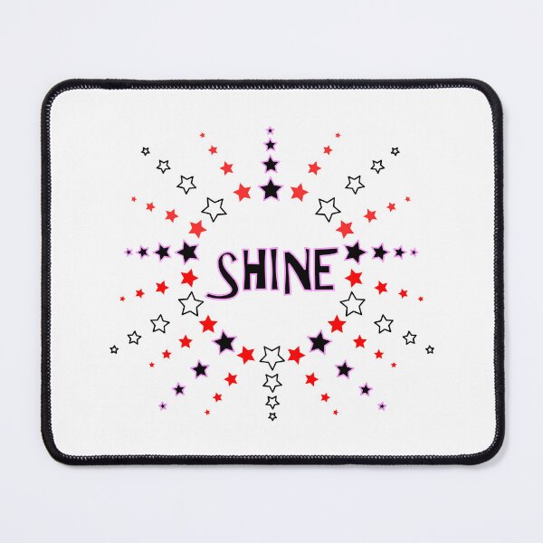 Item preview, Star Pattern in Sun Shape black white red pink SHINE  designed and sold by HoppRock.