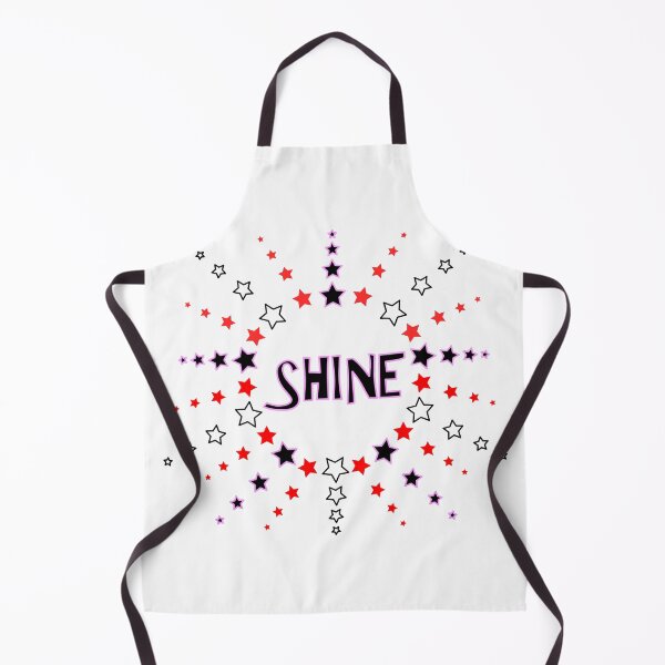 Item preview, Star Pattern in Sun Shape black white red pink SHINE designed and sold by HoppRock.