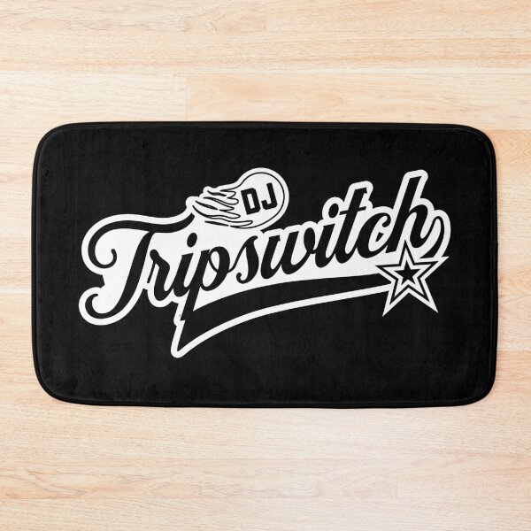 Item preview, DJ TRIPSWITCH  - Logo (white/border)  designed and sold by Discothreadz.