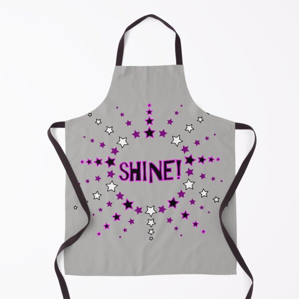 Item preview, Star Pattern in Sun Shape black white purple pink SHINE designed and sold by HoppRock.