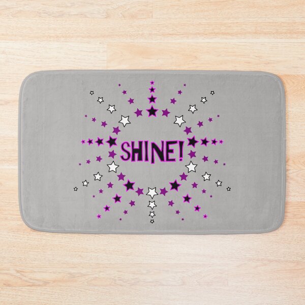 Item preview, Star Pattern in Sun Shape black white purple pink SHINE designed and sold by HoppRock.