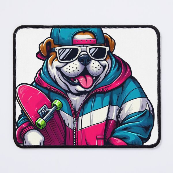 Item preview,  Cool Skater Pup designed and sold by The Digital Compass.