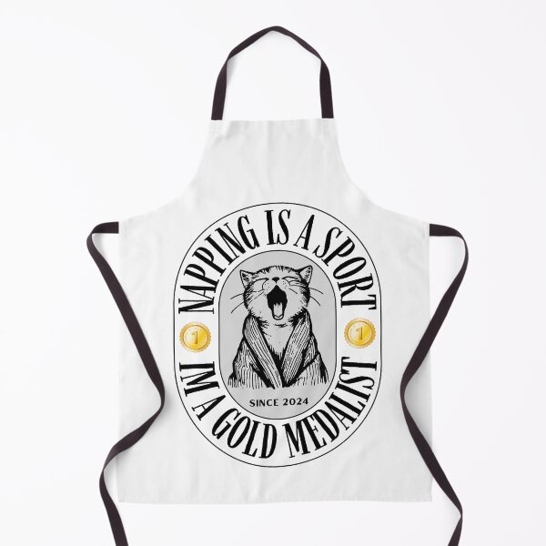 Item preview, Chronic Fatigued Olympic Cat designed and sold by PurrfectionMeow.