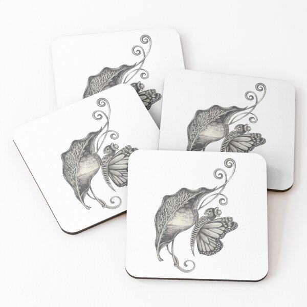 Item preview, Surreal art nature and fantasy butterfly skull. designed and sold by Jiwsurreal.