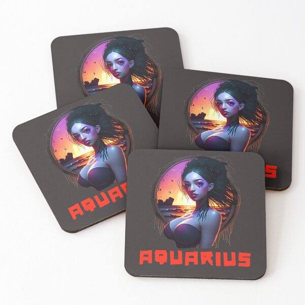 Item preview, Aquarius - Zodiac Goth Girl designed and sold by Chubuter.
