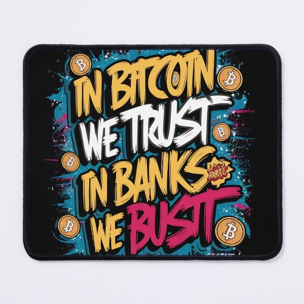 Item preview, Bitcoin The Secure Haven designed and sold by RadDeck.