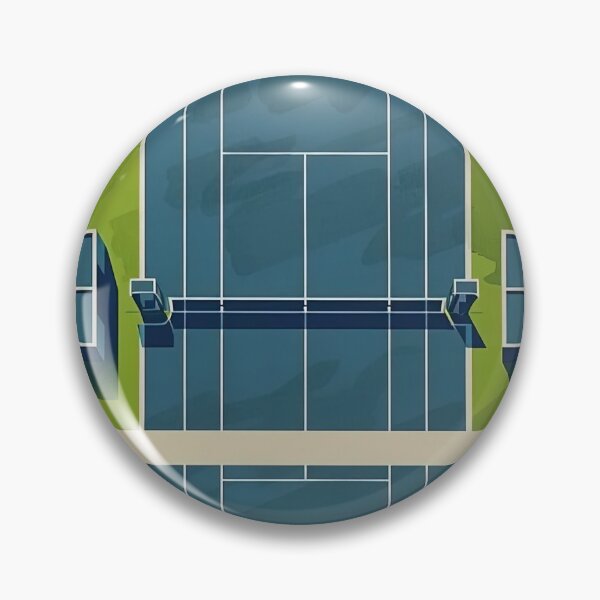 Item preview, Tennis Courts with Greenery Surrounding designed and sold by Leezimmer.