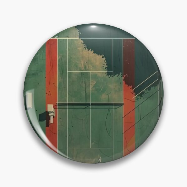 Item preview, Tennis Court In Tranquil Forest Setting designed and sold by Leezimmer.
