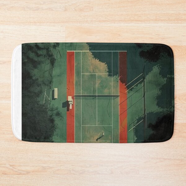 Item preview, Tennis Court In Tranquil Forest Setting designed and sold by Leezimmer.