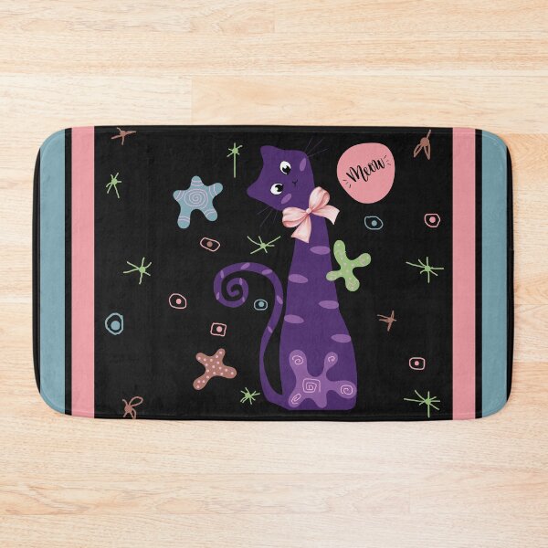 Item preview, Cute cat with chic pattern designed and sold by CHANCHANAI.