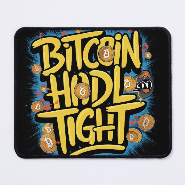 Item preview, Bitcoin HODL Tight Crypto Core designed and sold by RadDeck.