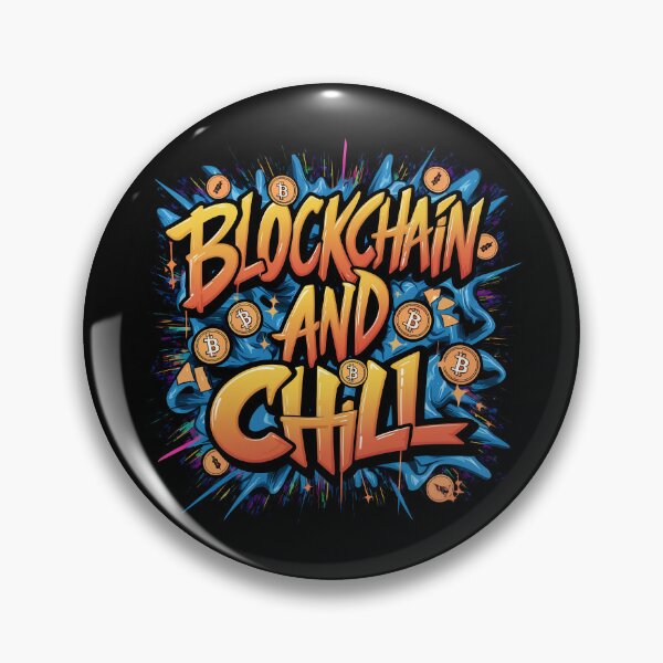 Item preview, Blockchain And Chill Bitcoin Nova designed and sold by RadDeck.