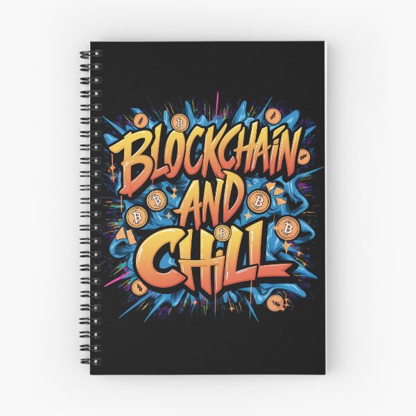 Item preview, Blockchain And Chill Bitcoin Nova designed and sold by RadDeck.