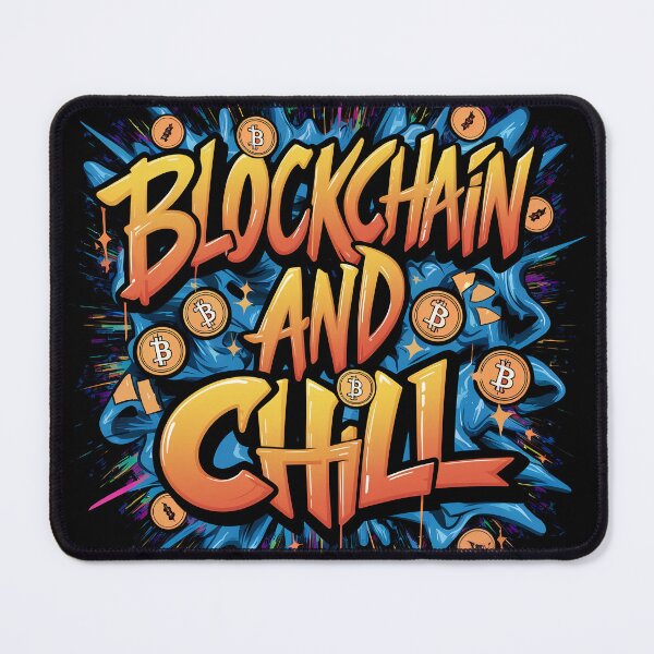 Item preview, Blockchain And Chill Bitcoin Nova designed and sold by RadDeck.