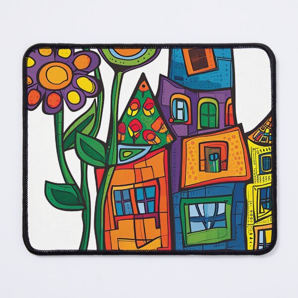 Item preview, Bivaria - Colorful neighborhood (1/8) designed and sold by sabantha.