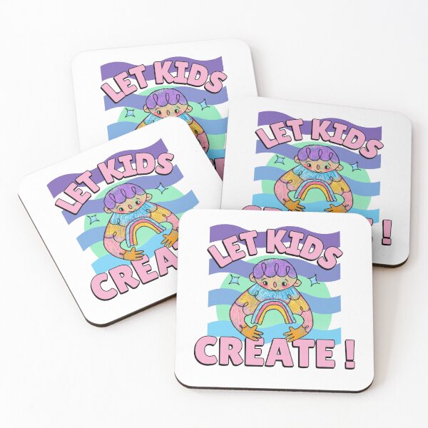 Item preview, Let Kids Create! Child Drawing. Cute Art Teacher Shirt Design designed and sold by Miranda the Artist.