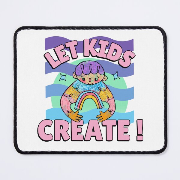 Item preview, Let Kids Create! Child Drawing. Cute Art Teacher Shirt Design designed and sold by Mirandaforeva.